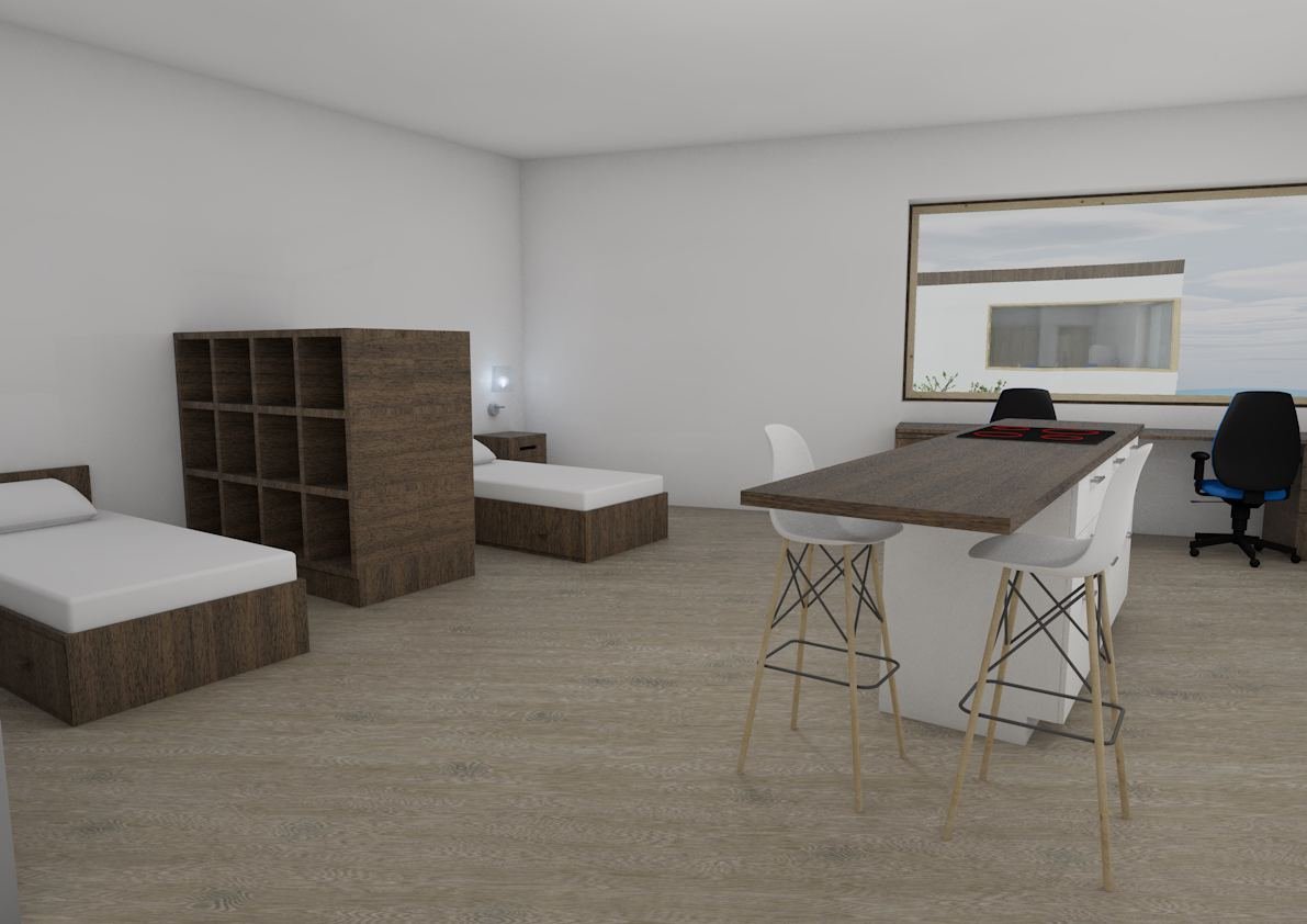 Habitación tipo: zona de descanso, con vistas al mar
